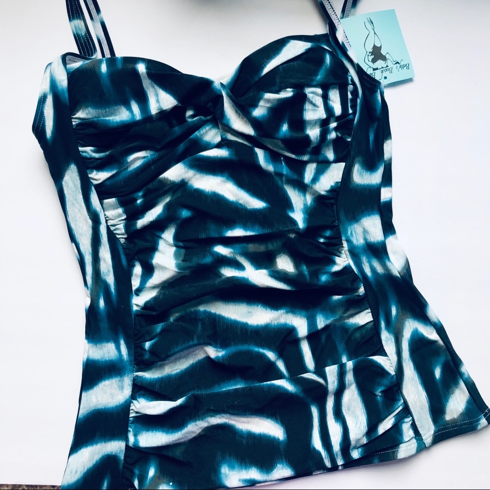 Betty’s Beach Bungalow Swim Tankini Top